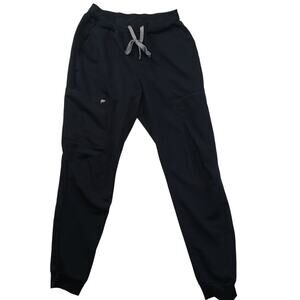 Fabletics Feel Good Performance Scrubs Set Black Womens Small Jogger